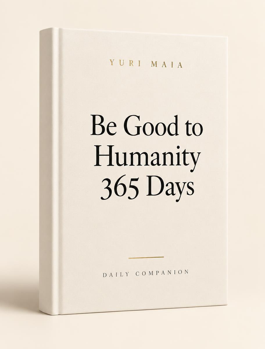 Cover of Be Good to Humanity™ — 365 Days by Yuri Maia