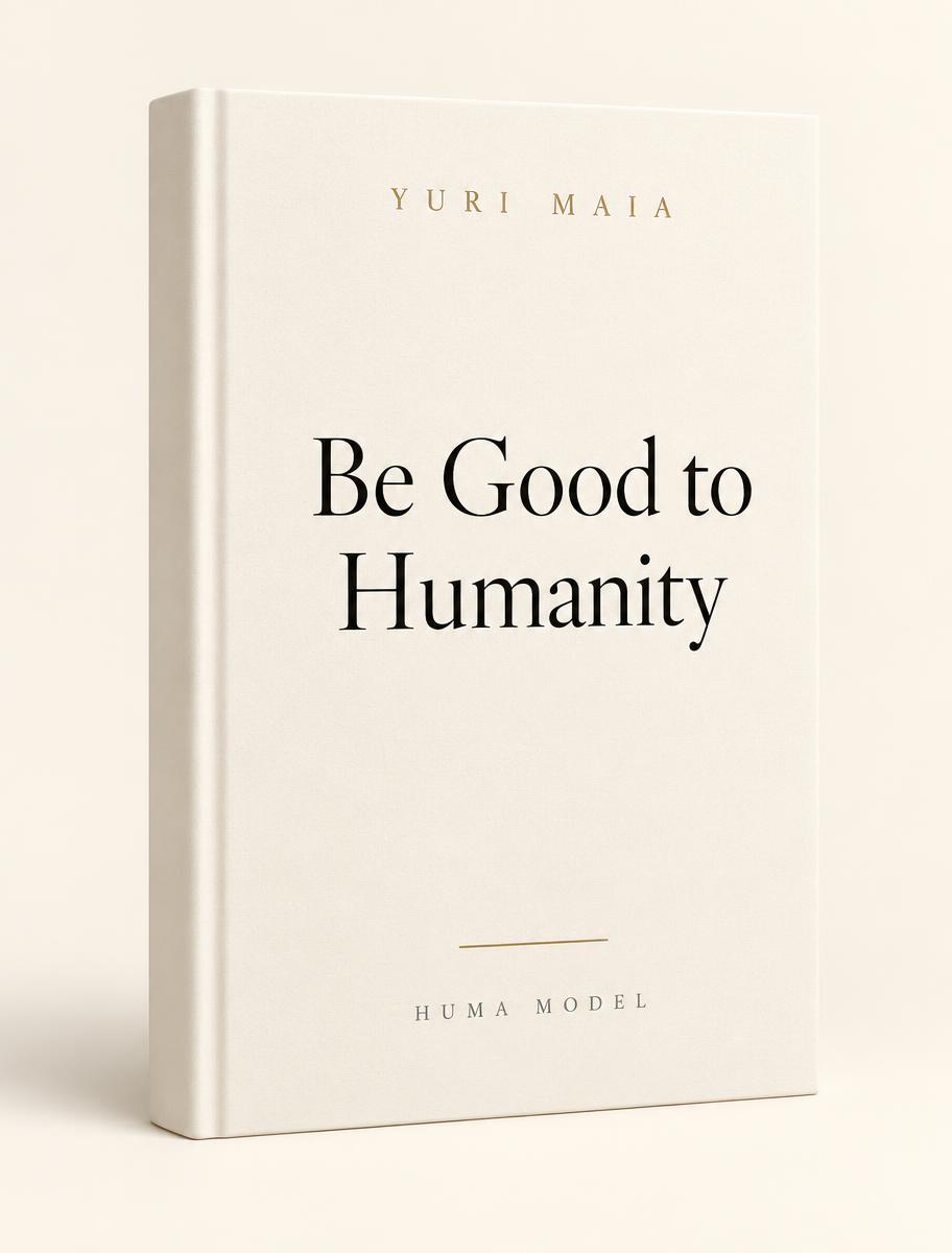 Cover of Be Good to Humanity by Yuri Maia